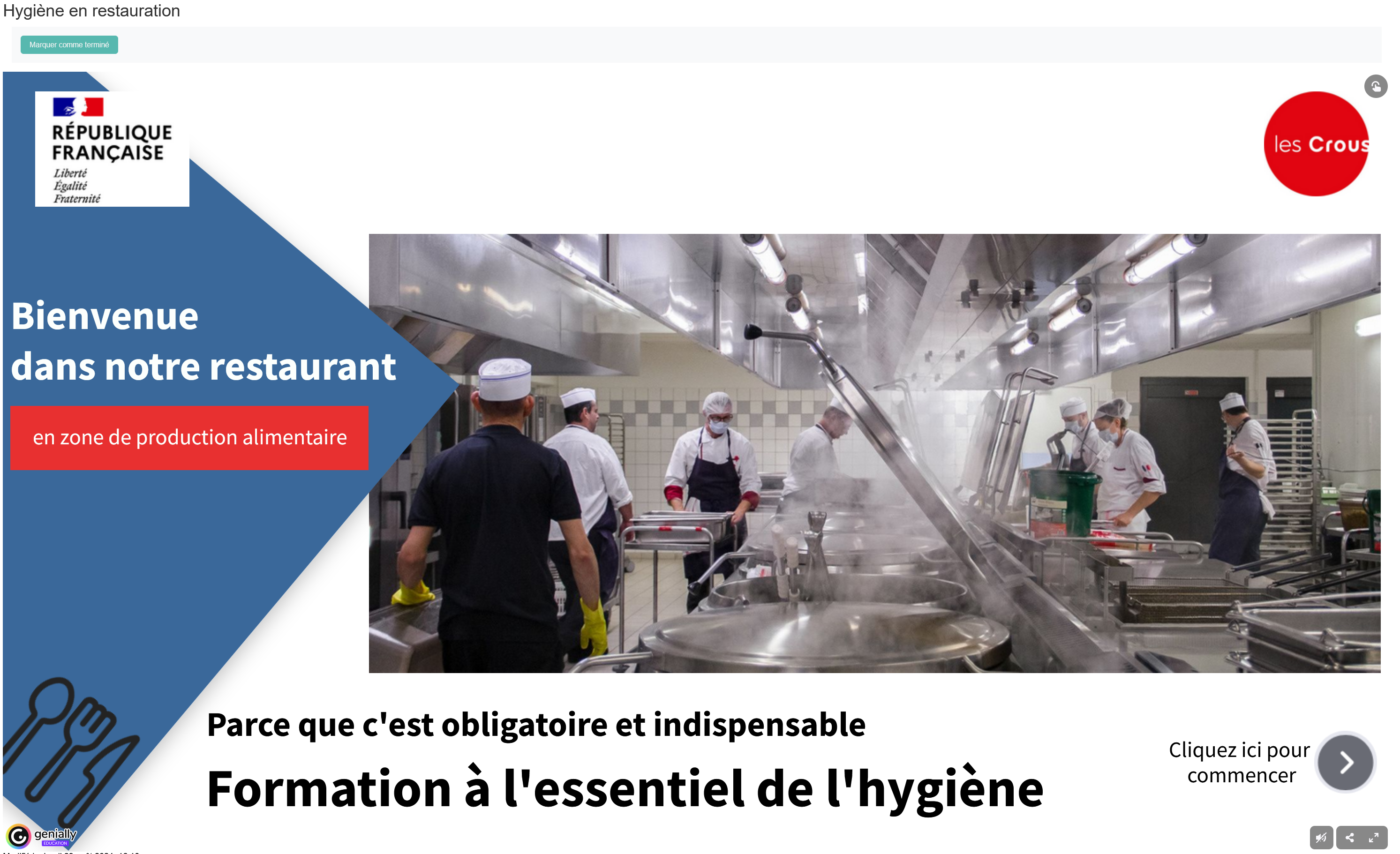hygiène en restauration